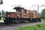 RhB Ge 6/6 I Nr.407 auf dem Sockel in Bergün am 29.08.2009.