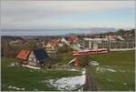 Bei der prächtigen Aussicht ist der RHB BDeh 3/6 25 der in Kürze sein Ziel Heiden erreichen wird eher Nebensache...