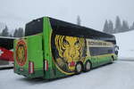 (283'981) - Sommer, Gr�nen - BE 123'540 - Van Hool am 10. Januar 2026 in Adelboden, Unter dem Birg