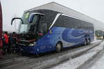 (283'871) - A.N.K. Tours, Liestal - BL 7778 - Setra am 10. Januar 2026 beim Bahnhof Frutigen