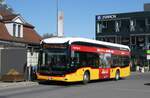 (285'201) - PostAuto Bern - BE 610'538/PID 12'127 - eMercedes am 3. M�rz 2026 beim Bahnhof Interlaken Ost