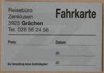 (263'163) - Zenklusen-Fahrkarte am 26. Mai 2024 in Thun