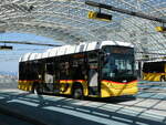 (277'104) - PostAuto Graub�nden - GR 86'897/PID 5405 - Scania/Hess am 20. Juni 2025 in Chur, Postautostation