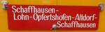 (279'654) - Routentafel - Schaffhausen-Lohn-Opfertshofen-Altdorf-Schaffhausen - am 30.