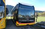 (283'099) - PostAuto Nordschweiz - PID 12'251 - eMercedes am 12. Dezember 2025 in Nesslau, Altherr