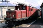HGe 4/4 Nr.12 der BVZ in Brig aam 21.08.1979.