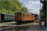 Nachdem die Bernina Bahn Ge 4/4 81 der Blonay Chamby Bahn ihren Extrazug nach Chamby brachte kehrt sie als Lokfahrt nach Chaulin zurück. 

5. Mai 2024