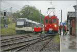 Winzig klein zeigt sich die RB Draisine der RB Dm 2/2 N° 3  Biniou  der Blonay-Chamby Bahn im Vergleich zwischen dem CEV MVR ABeh 2/6 N° 7503  Blonay-Chamby  und dem RhB ABe 4/4 N° 35 der Blonay-Chamby Bahn in Blonay. 
Somit dürfte die 3,71 Meter lange Dm 2/2 der kürzeste Reisezug sein, nutzte die B-C die Draisine doch vor einigen Jahren auf dem Abschnitt Chamby - Chaulin im Museumsreisezug Verkehr. 

18. August 2024