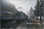 La DER de la Saison 2024! Ungewohnt mysthisch zeigt sich der Bahnhof von Chaulin während die  LLB ABFe 2/4 10 der Blonay-Chamby Bahn ihren Zug nach in Blonay bereit stellt. 

27. Okt. 2024