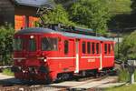 Ex-SZU BDe 4/4 No.92 treft als Sonderleistung aus Huttwill am 18 Mai 2025 in Smiswald-Grnen ein.
