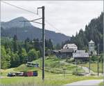 Der TPC ASD ABe 4/8 473 ist bei Vers l'Eglise auf dem Weg von Les Diablerets nach Aigle und erreicht in K�rze die Haltestelle Plan Morier.

15. Juni 2026