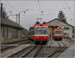 Der WB Regionalzug 3149 verlässt Waldenburg Richtung Liestal.