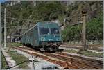 Die BLS Re 4/4 195 erreicht mit dem BDt 957 an der Spitze des Autotunnelzuges AT3 von Brig nach Iselle sein Ziel. 

12. Sept. 2024