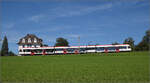 RABe 520 012 'Hallwil' auf dem Weg nach Lenzburg. Hochdorf, September 2024.