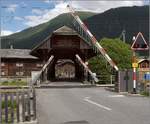 Modellbahngerechtes Vorbild der MGB in Reckingen VS.