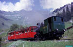 The Brienz-Rothorn railway on 31st August 1962.