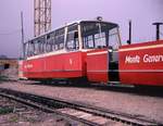 Ferrovia Monte Generoso noch mit Dieselbetrieb: Bhm 1/2 5 auf dem Generoso, 23.Juli 1970 