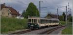 LEB Schnellzug 51 mit Bt 151 und Be 4/4 26 erreicht Romanel s/Ls.