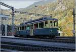 Noch ist der BDeh 4/4 108 im Rangierdienst in Lauterbrunnen eingesetzt.