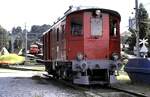 Rorschach-Heiden-Bahn (RHB) DZeh 2/4 Nr.21 in Heiden am 10.07.1993.