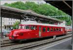 Der RAe 2/4 1001 in Vevey.