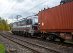 Die an die SBB Cargo International AG vermietete mit  XLoad“ ausgestattete 193 460  1000er Stägli Olten  (91 80 6193 460-3 D-SIEAG) der SüdLeasing GmbH, Stuttgart (eingestellt in