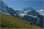 Auf der Fahrt zum Jungfraujoch.