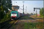 ITL 5270 005 / E 186 245-7 fuhr mit einem Containerzug am 05.09.2014 durch Uelzen