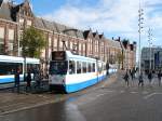 GVBA TW 832 Stationsplein, Amsterdam Centraal Station 22-10-2014.