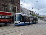 GVBA Strassenbahn 3061 Rokin, Amsterdam 17-07-2023.