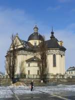 Laurentiuskirche in Zhovkva, Ukraine 24-03-2008.