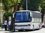 East West Eurolines Setra S315 HD Reisebus Prospekt Svobody, Lviv, Ukraine 27-05-2018.