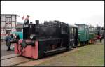 Werklok 1 oder  Helga II  auf dem Eisenbahnfest des TEV zum Weimarer Zwiebelmarkt, 10.10.2009 (DR 100 886-1, Kbf 5266)