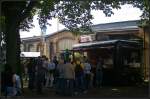 5. Berliner Eisenbahnfest: Durst lschen (gesehen Berlin Bw Schneweide 09.09.2012)