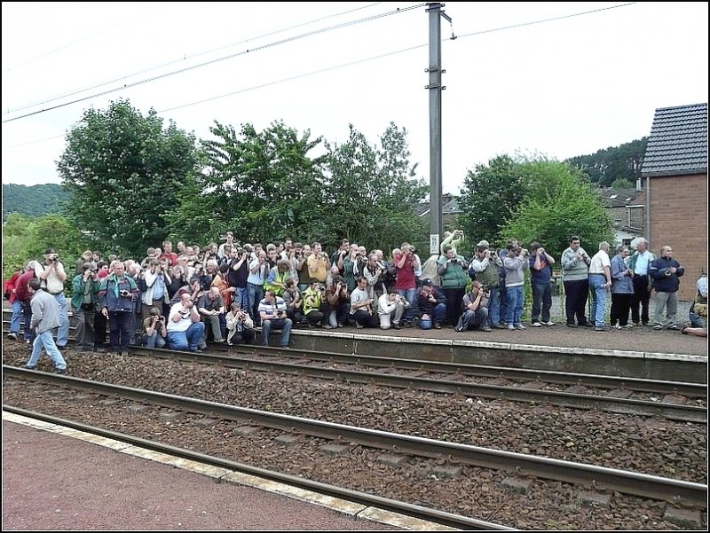 Was ist denn am 28.06.08 im Bahnhof von Poulseur los? (Jeanny)